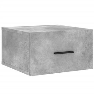 vidaXL Wall-mounted Bedside Cabinets 2 pcs Concrete Grey 35x35x20 cm