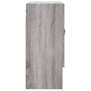 vidaXL Wall Cabinet Grey Sonoma 60x31x70 cm Engineered Wood