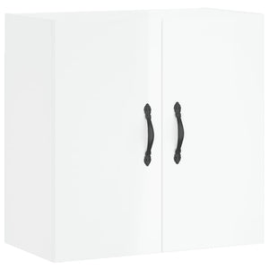 vidaXL Wall Cabinet High Gloss White 60x31x60 cm Engineered Wood