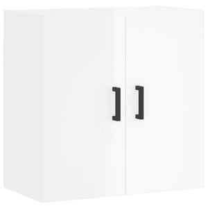 vidaXL Wall Cabinet High Gloss White 60x31x60 cm Engineered Wood