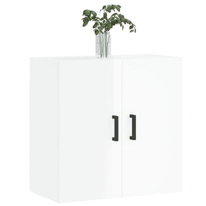 vidaXL Wall Cabinet High Gloss White 60x31x60 cm Engineered Wood