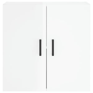 vidaXL Wall Cabinet High Gloss White 60x31x60 cm Engineered Wood