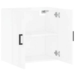 vidaXL Wall Cabinet High Gloss White 60x31x60 cm Engineered Wood