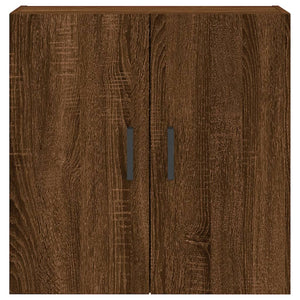 vidaXL Wall Cabinet Brown Oak 60x31x60 cm Engineered Wood