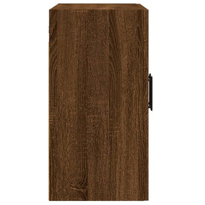 vidaXL Wall Cabinet Brown Oak 60x31x60 cm Engineered Wood