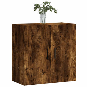 vidaXL Wall Cabinet Smoked Oak 60x31x60 cm Engineered Wood