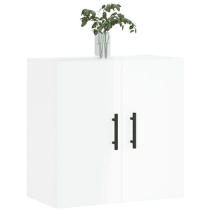 vidaXL Wall Cabinet High Gloss White 60x31x60 cm Engineered Wood