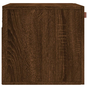 vidaXL Wall Cabinet Brown Oak 60x36.5x35 cm Engineered Wood