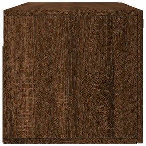 vidaXL Wall Cabinet Brown Oak 100x36.5x35 cm Engineered Wood