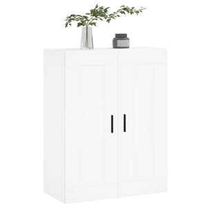 vidaXL Wall Mounted Cabinet White 69.5x34x90 cm Engineered Wood