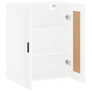 vidaXL Wall Mounted Cabinet White 69.5x34x90 cm Engineered Wood