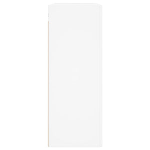 vidaXL Wall Mounted Cabinet White 69.5x34x90 cm Engineered Wood