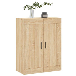 vidaXL Wall Mounted Cabinet Sonoma Oak 69.5x34x90 cm Engineered Wood