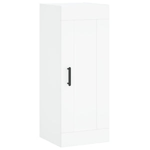 vidaXL Wall Mounted Cabinet White 34.5x34x90 cm Engineered Wood