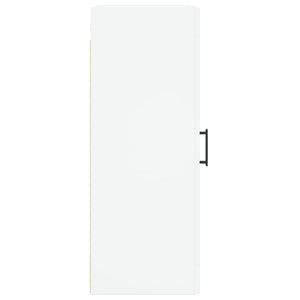 vidaXL Wall Mounted Cabinet White 34.5x34x90 cm Engineered Wood