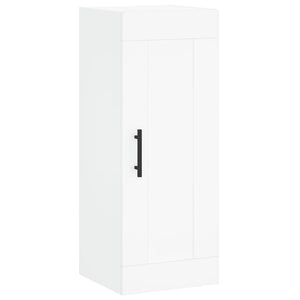 vidaXL Wall Mounted Cabinet White 34.5x34x90 cm Engineered Wood