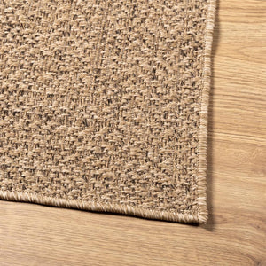 vidaXL Rug ZIZUR 140x200 cm Jute Look Indoor and Outdoor