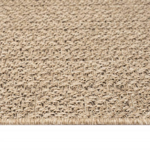 vidaXL Rug 200x290 cm Jute Look Indoor and Outdoor