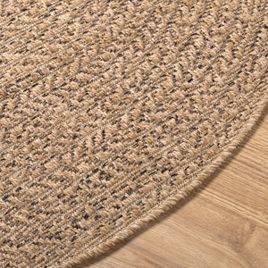 vidaXL Rug ZIZUR 90 cm Jute Look Indoor and Outdoor