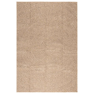 vidaXL Rug ZIZUR 140x200 cm Jute Look Indoor and Outdoor