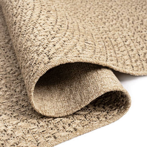 vidaXL Rug 160x230 cm Jute Look Indoor and Outdoor