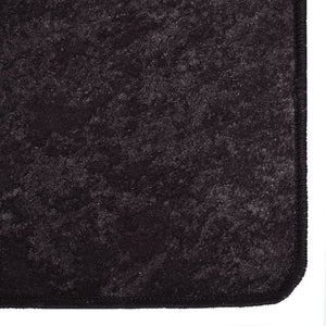 vidaXL Rug Washable Anthracite 400x300 cm Anti Slip