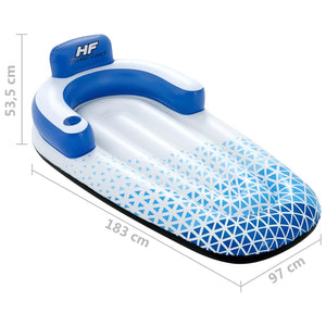 Bestway Hydro Force Floating Lounger 183x97 cm Blue