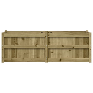 vidaXL Garden Planter 150x50x50 cm Impregnated Wood Pine