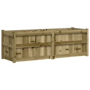 vidaXL Garden Planter 150x50x50 cm Impregnated Wood Pine