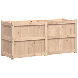 vidaXL Garden Planter 150x50x70 cm Solid Wood Pine