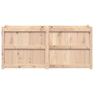 vidaXL Garden Planter 150x50x70 cm Solid Wood Pine