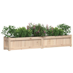 vidaXL Garden Planters 2 pcs Solid Wood Pine