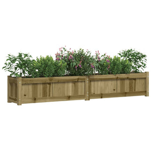 vidaXL Garden Planters 2 pcs Impregnated Wood Pine