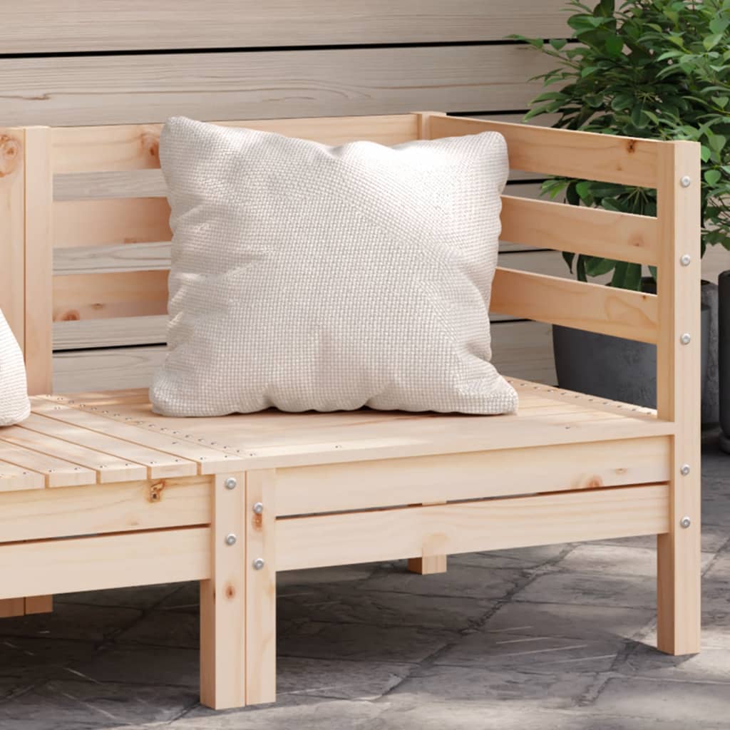 vidaXL Garden Sofa Corner Solid Wood Pine