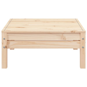 vidaXL Garden Footstool Solid Wood Pine