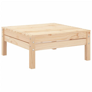 vidaXL Garden Footstool Solid Wood Pine