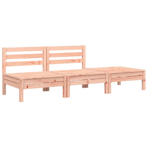 vidaXL Garden Sofa 3-Seater Solid Wood Douglas