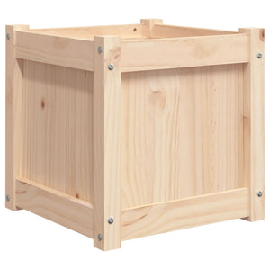 vidaXL Garden Planter 40x40x40 cm Solid Wood Pine