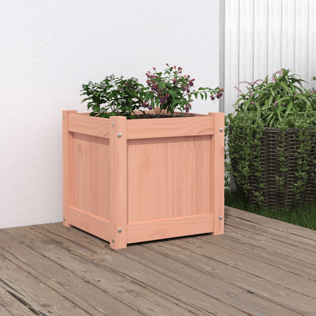 vidaXL Garden Planter 40x40x40 cm Solid Wood Douglas