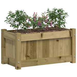 vidaXL Garden Planters 2 pcs Impregnated Wood Pine