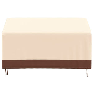 vidaXL 3-Seater Bench Covers 2 pcs 159x84x56/81 cm 600D Oxford Fabric