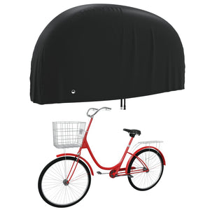 vidaXL Bike Covers 2 pcs 200x70x110 cm 190T Oxford Fabric