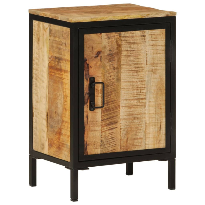 vidaXL Bathroom Cabinet 40x30x60 cm Solid Wood Mango and Iron