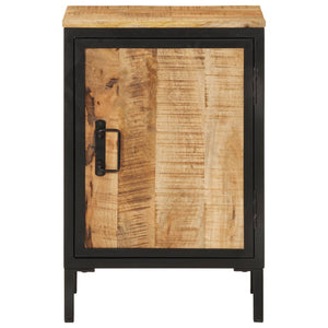 vidaXL Bathroom Cabinet 40x30x60 cm Solid Wood Mango and Iron