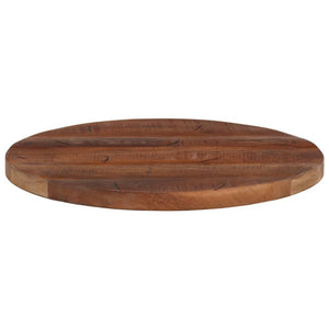 vidaXL Table Top Ø 40x3.8 cm Round Solid Wood Reclaimed