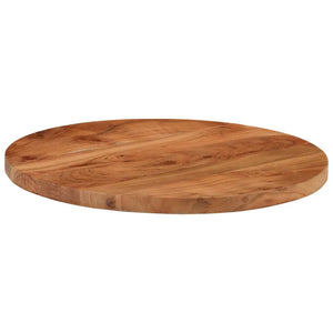 vidaXL Table Top Ø50x2.5 cm Round Solid Wood Acacia