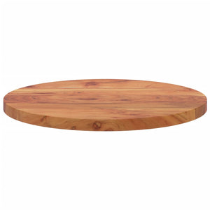 vidaXL Table Top Ø50x3.8 cm Round Solid Wood Acacia