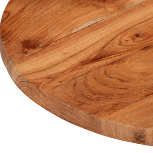 vidaXL Table Top Ø50x3.8 cm Round Solid Wood Acacia