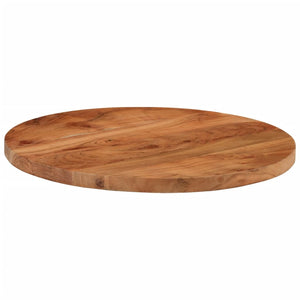 vidaXL Table Top Ø60x2.5 cm Round Solid Wood Acacia