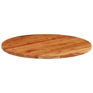 vidaXL Table Top Ø80x2.5 cm Round Solid Wood Acacia